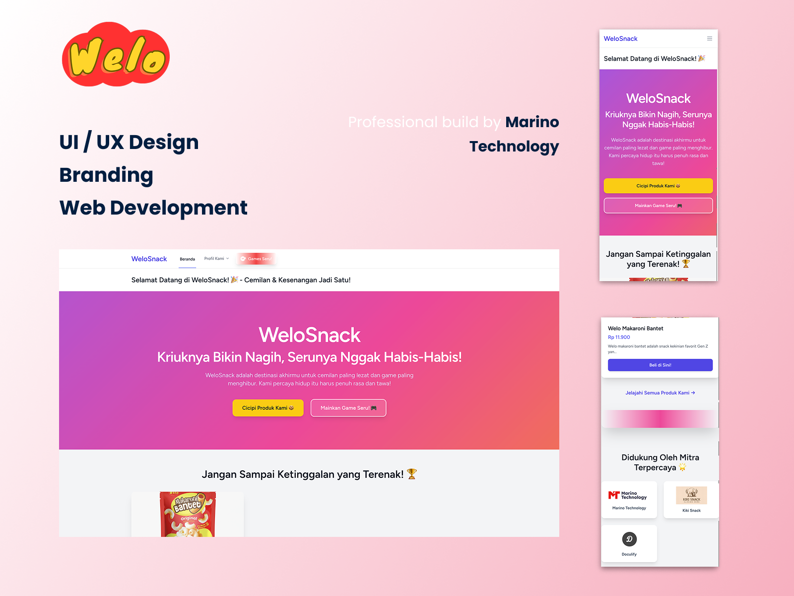 WeloSnack – Kombinasi Kuliner & Game Interaktif untuk Pengalaman Pelanggan Unik